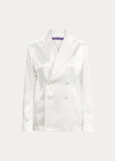 Chaquetas Ralph Lauren Mujer Creme - Leslie Charmeuse - FLTDY3459